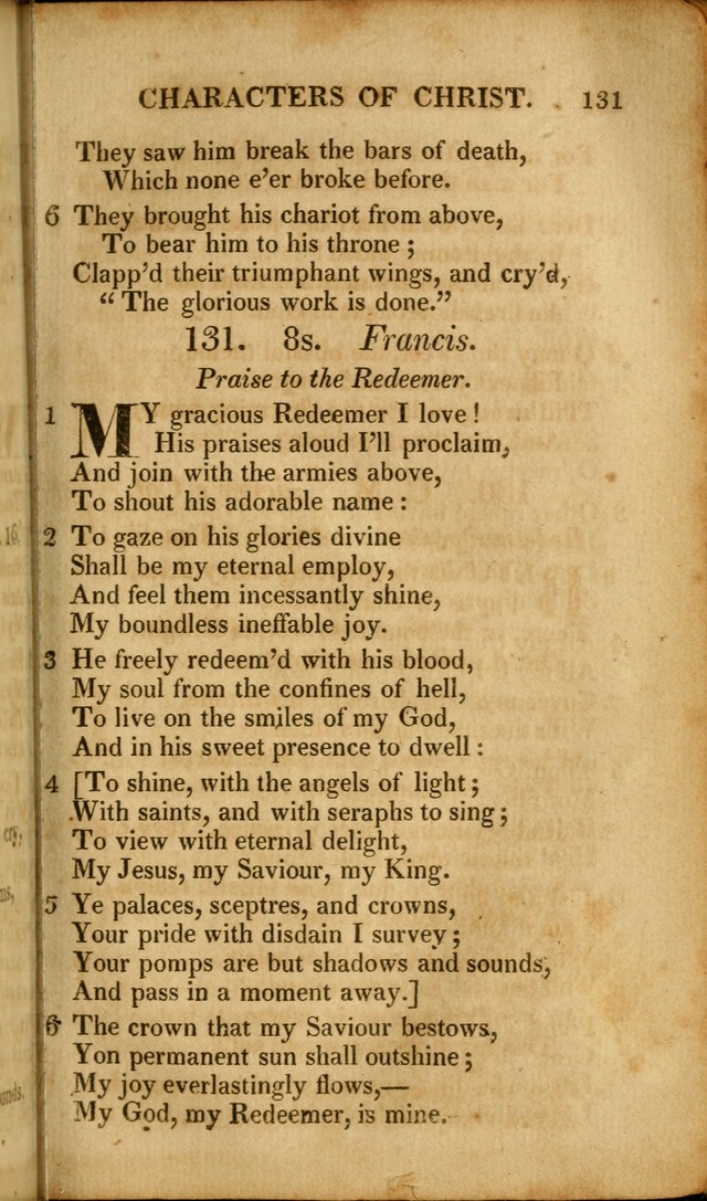 A New Selection of Nearly Eight Hundred Evangelical Hymns, from More than  200 Authors in England, Scotland, Ireland, & America, including a great number of originals, alphabetically arranged page 164