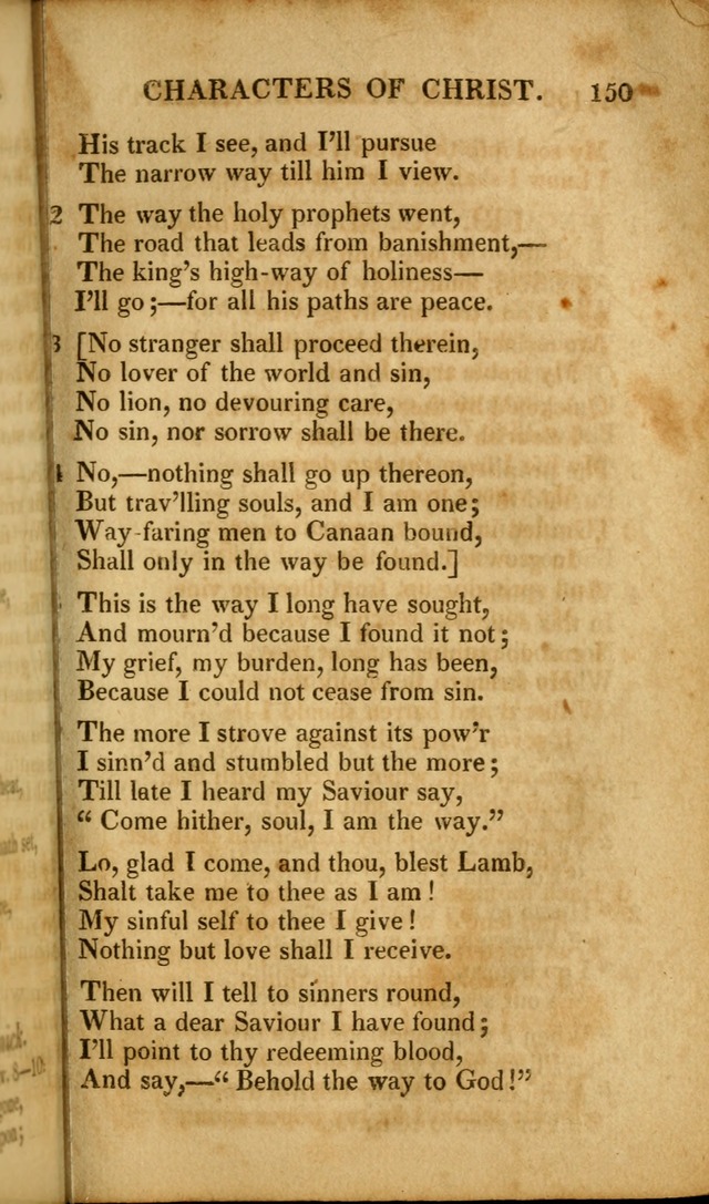 A New Selection of Nearly Eight Hundred Evangelical Hymns, from More than  200 Authors in England, Scotland, Ireland, & America, including a great number of originals, alphabetically arranged page 182