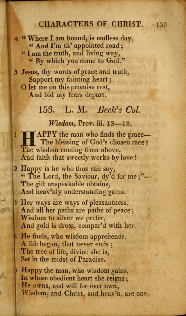 A New Selection of Nearly Eight Hundred Evangelical Hymns, from More than  200 Authors in England, Scotland, Ireland, & America, including a great number of originals, alphabetically arranged page 184