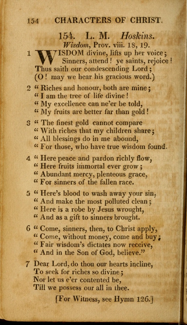 A New Selection of Nearly Eight Hundred Evangelical Hymns, from More than  200 Authors in England, Scotland, Ireland, & America, including a great number of originals, alphabetically arranged page 185