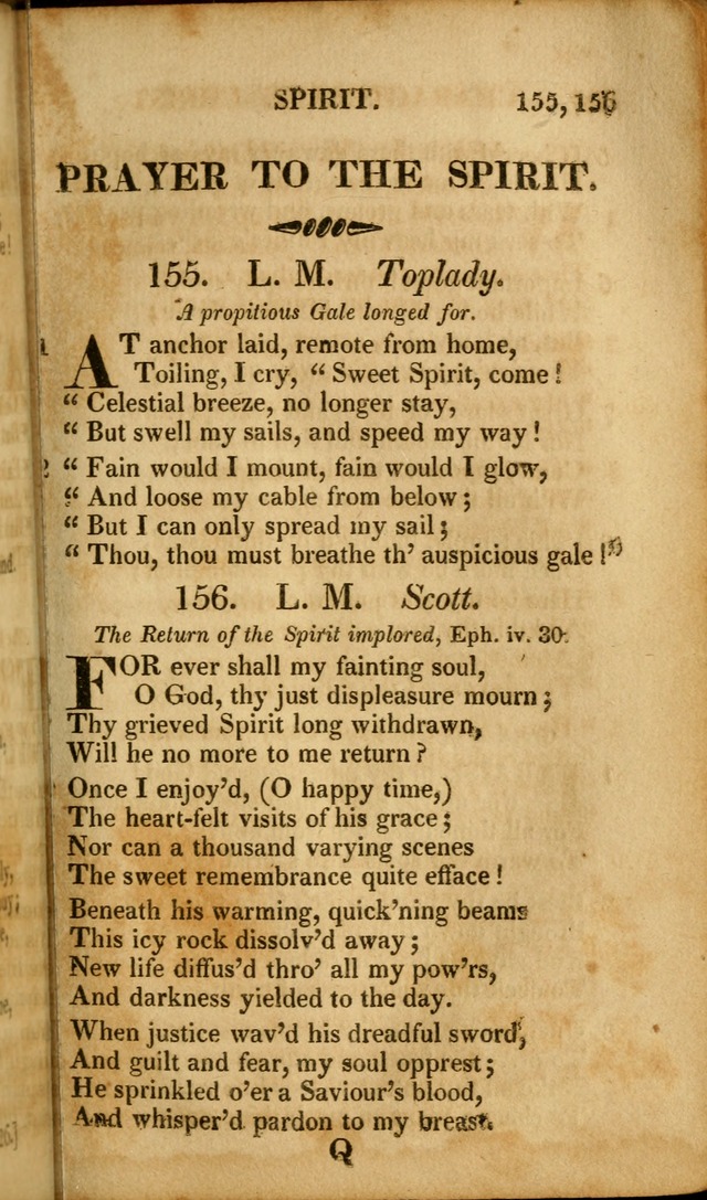 A New Selection of Nearly Eight Hundred Evangelical Hymns, from More than  200 Authors in England, Scotland, Ireland, & America, including a great number of originals, alphabetically arranged page 186