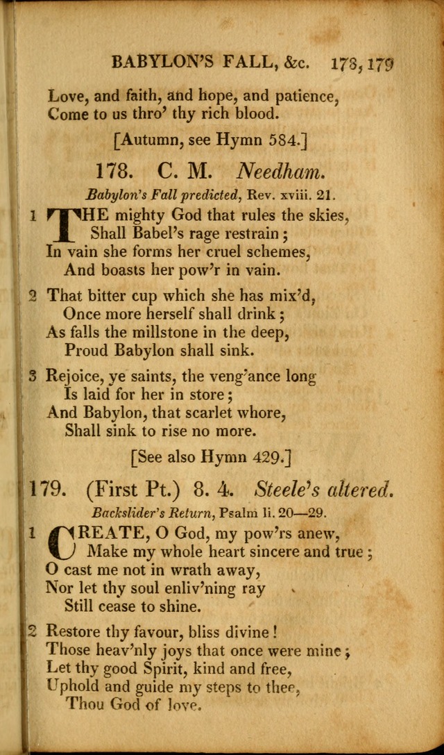 A New Selection of Nearly Eight Hundred Evangelical Hymns, from More than  200 Authors in England, Scotland, Ireland, & America, including a great number of originals, alphabetically arranged page 208