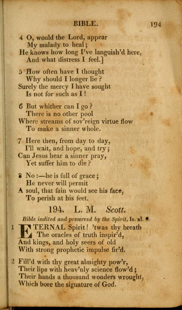 A New Selection of Nearly Eight Hundred Evangelical Hymns, from More than  200 Authors in England, Scotland, Ireland, & America, including a great number of originals, alphabetically arranged page 220