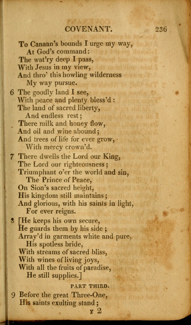 A New Selection of Nearly Eight Hundred Evangelical Hymns, from More than  200 Authors in England, Scotland, Ireland, & America, including a great number of originals, alphabetically arranged page 262