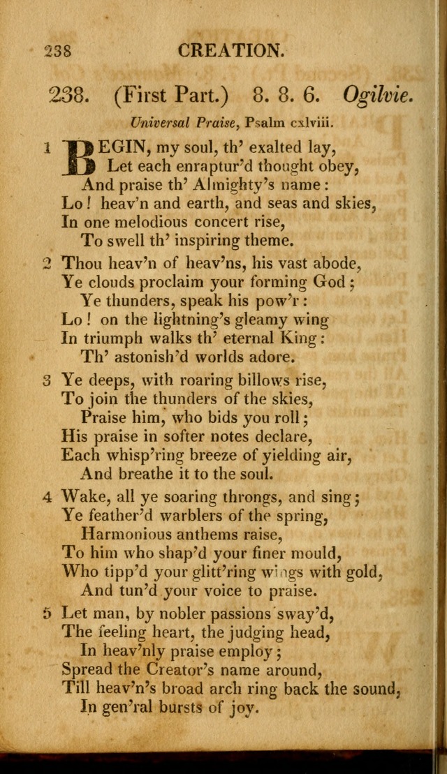 A New Selection of Nearly Eight Hundred Evangelical Hymns, from More than  200 Authors in England, Scotland, Ireland, & America, including a great number of originals, alphabetically arranged page 265