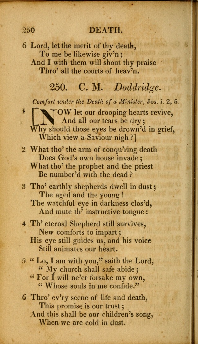 A New Selection of Nearly Eight Hundred Evangelical Hymns, from More than  200 Authors in England, Scotland, Ireland, & America, including a great number of originals, alphabetically arranged page 279