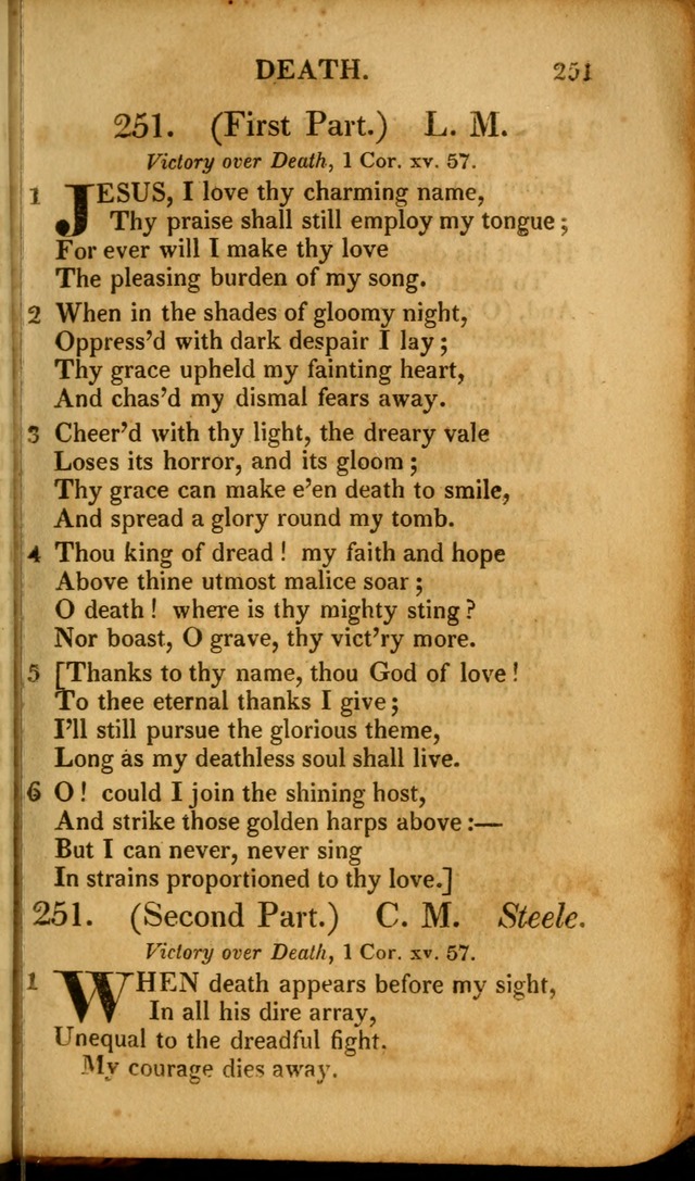 A New Selection of Nearly Eight Hundred Evangelical Hymns, from More than  200 Authors in England, Scotland, Ireland, & America, including a great number of originals, alphabetically arranged page 280