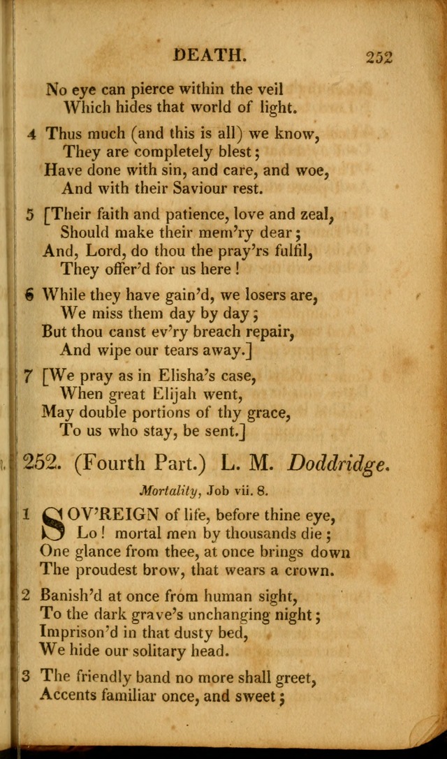 A New Selection of Nearly Eight Hundred Evangelical Hymns, from More than  200 Authors in England, Scotland, Ireland, & America, including a great number of originals, alphabetically arranged page 284