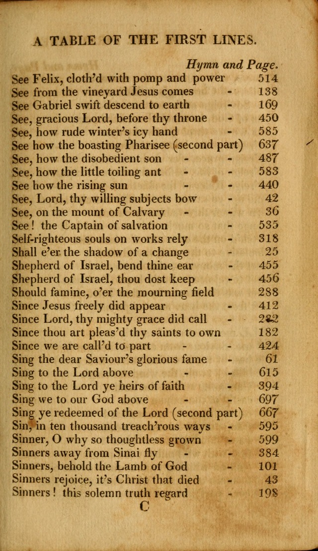 A New Selection of Nearly Eight Hundred Evangelical Hymns, from More than  200 Authors in England, Scotland, Ireland, & America, including a great number of originals, alphabetically arranged page 30