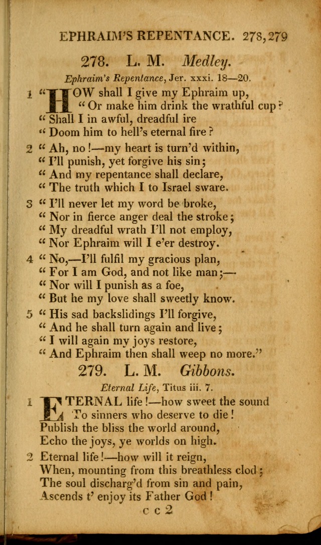 A New Selection of Nearly Eight Hundred Evangelical Hymns, from More than  200 Authors in England, Scotland, Ireland, & America, including a great number of originals, alphabetically arranged page 310