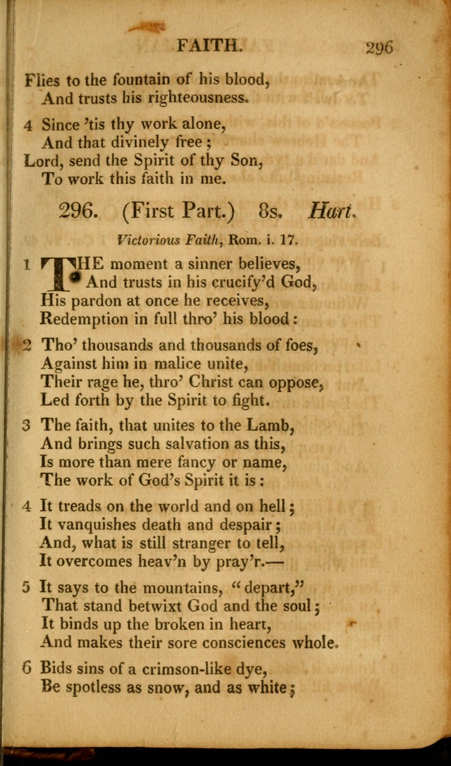 A New Selection of Nearly Eight Hundred Evangelical Hymns, from More than  200 Authors in England, Scotland, Ireland, & America, including a great number of originals, alphabetically arranged page 322