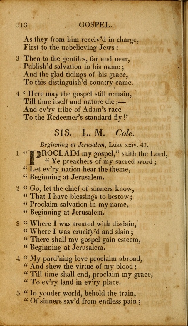 A New Selection of Nearly Eight Hundred Evangelical Hymns, from More than  200 Authors in England, Scotland, Ireland, & America, including a great number of originals, alphabetically arranged page 335