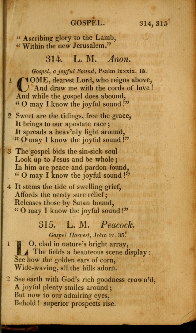 A New Selection of Nearly Eight Hundred Evangelical Hymns, from More than  200 Authors in England, Scotland, Ireland, & America, including a great number of originals, alphabetically arranged page 336