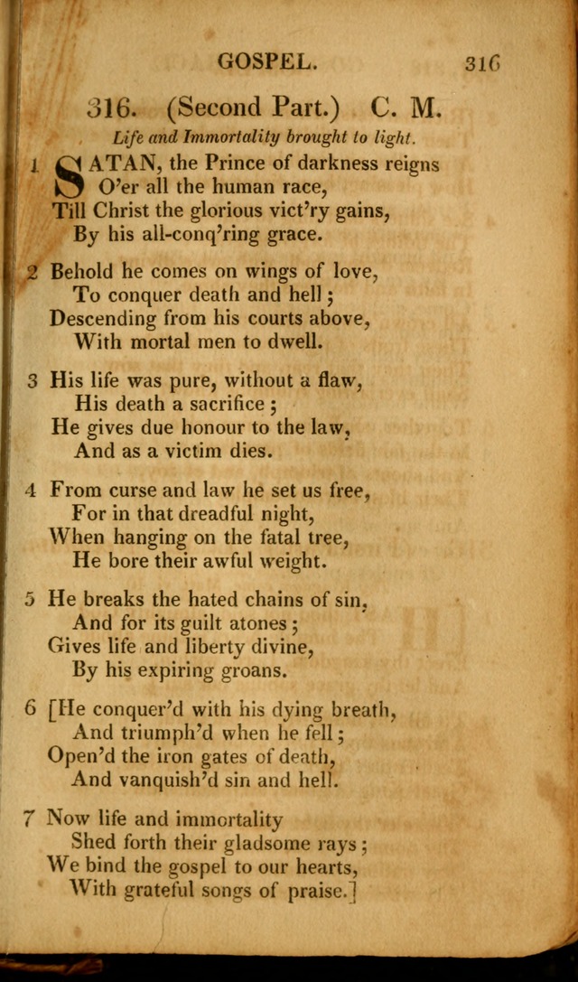 A New Selection of Nearly Eight Hundred Evangelical Hymns, from More than  200 Authors in England, Scotland, Ireland, & America, including a great number of originals, alphabetically arranged page 338