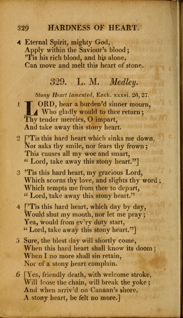 A New Selection of Nearly Eight Hundred Evangelical Hymns, from More than  200 Authors in England, Scotland, Ireland, & America, including a great number of originals, alphabetically arranged page 349