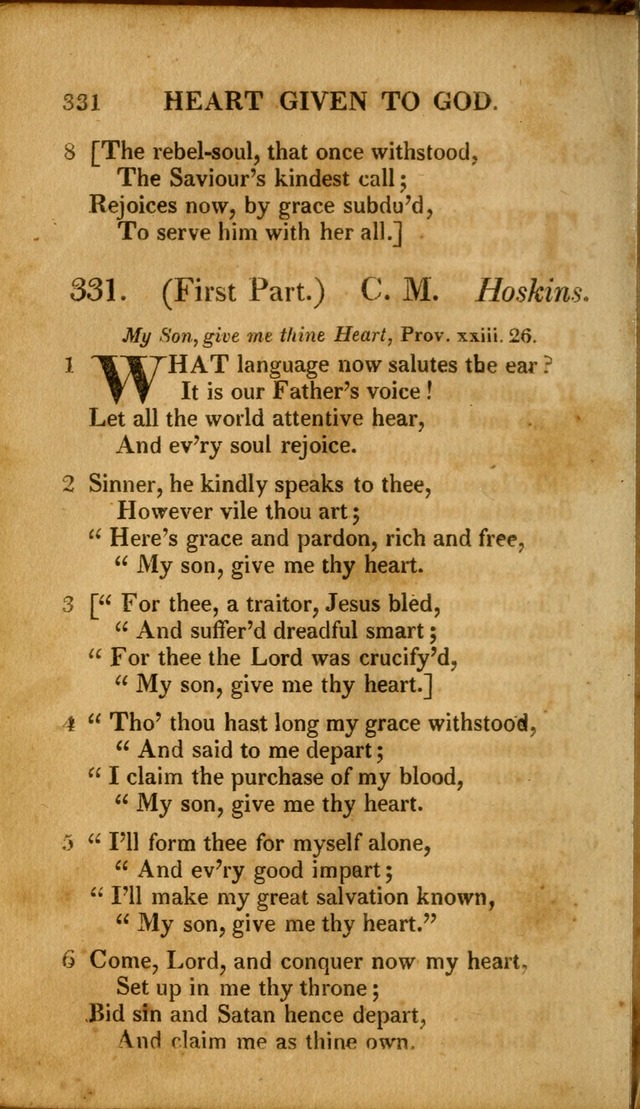 A New Selection of Nearly Eight Hundred Evangelical Hymns, from More than  200 Authors in England, Scotland, Ireland, & America, including a great number of originals, alphabetically arranged page 351