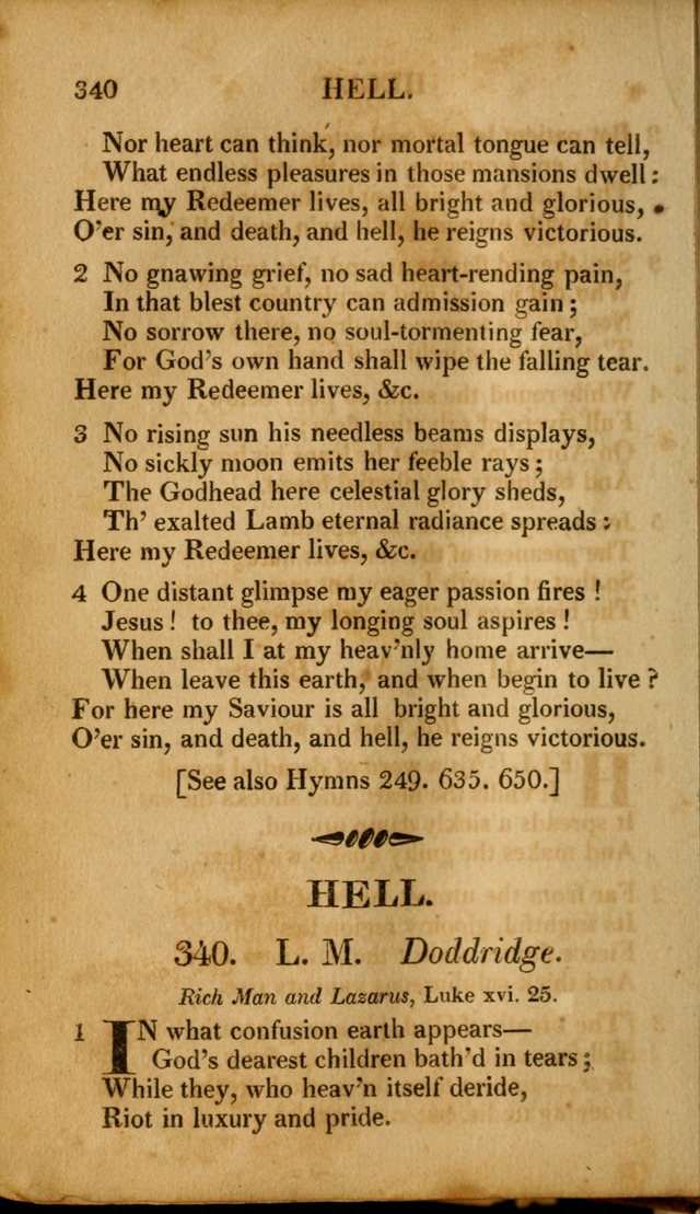 A New Selection of Nearly Eight Hundred Evangelical Hymns, from More than  200 Authors in England, Scotland, Ireland, & America, including a great number of originals, alphabetically arranged page 361