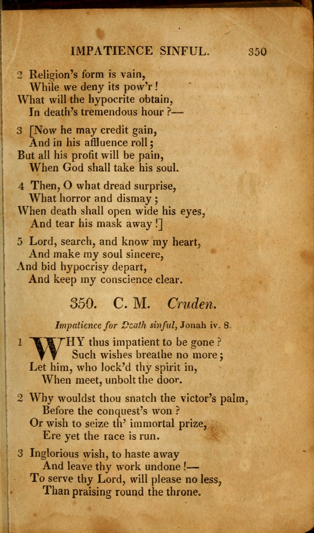 A New Selection of Nearly Eight Hundred Evangelical Hymns, from More than  200 Authors in England, Scotland, Ireland, & America, including a great number of originals, alphabetically arranged page 370