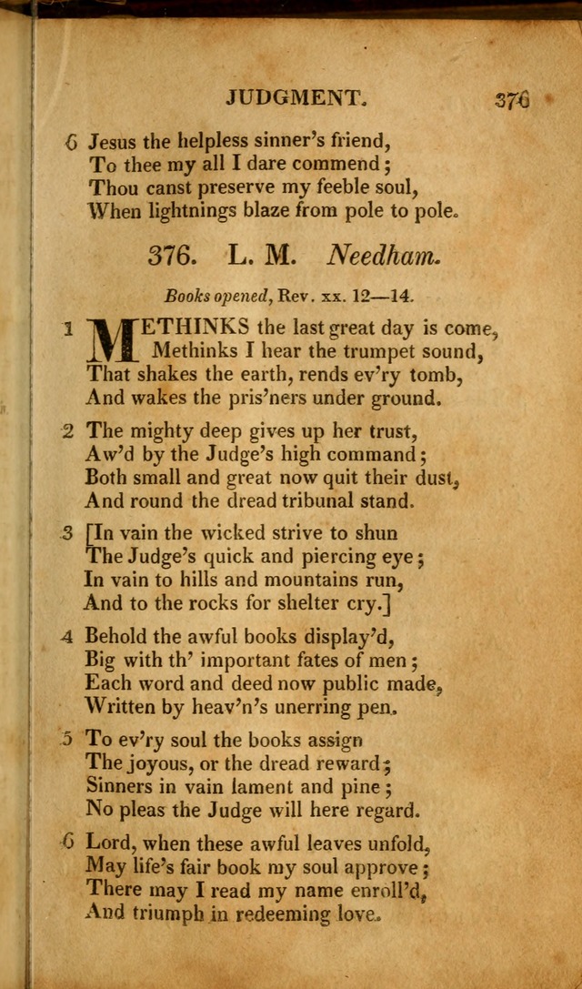 A New Selection of Nearly Eight Hundred Evangelical Hymns, from More than  200 Authors in England, Scotland, Ireland, & America, including a great number of originals, alphabetically arranged page 394