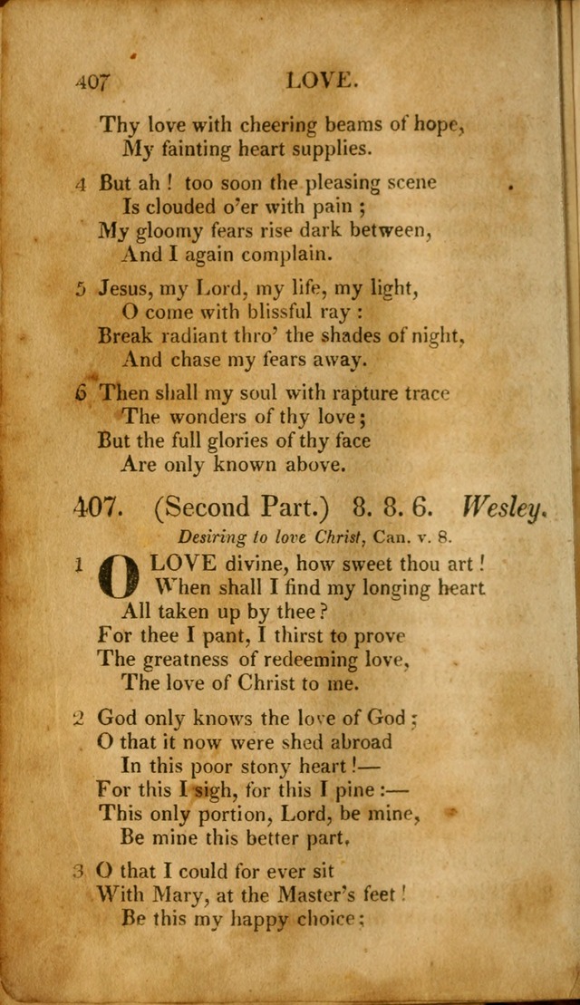 A New Selection of Nearly Eight Hundred Evangelical Hymns, from More than  200 Authors in England, Scotland, Ireland, & America, including a great number of originals, alphabetically arranged page 421