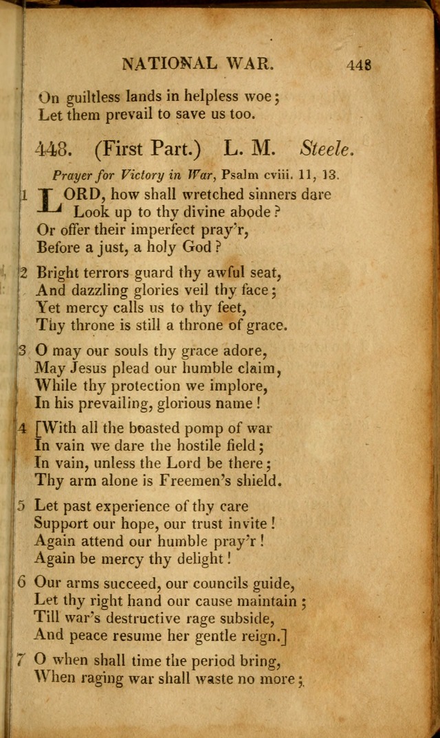 A New Selection of Nearly Eight Hundred Evangelical Hymns, from More than  200 Authors in England, Scotland, Ireland, & America, including a great number of originals, alphabetically arranged page 460