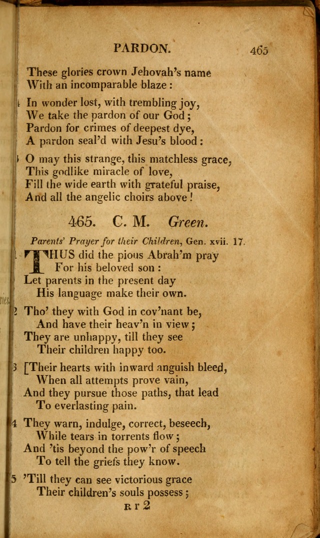 A New Selection of Nearly Eight Hundred Evangelical Hymns, from More than  200 Authors in England, Scotland, Ireland, & America, including a great number of originals, alphabetically arranged page 474