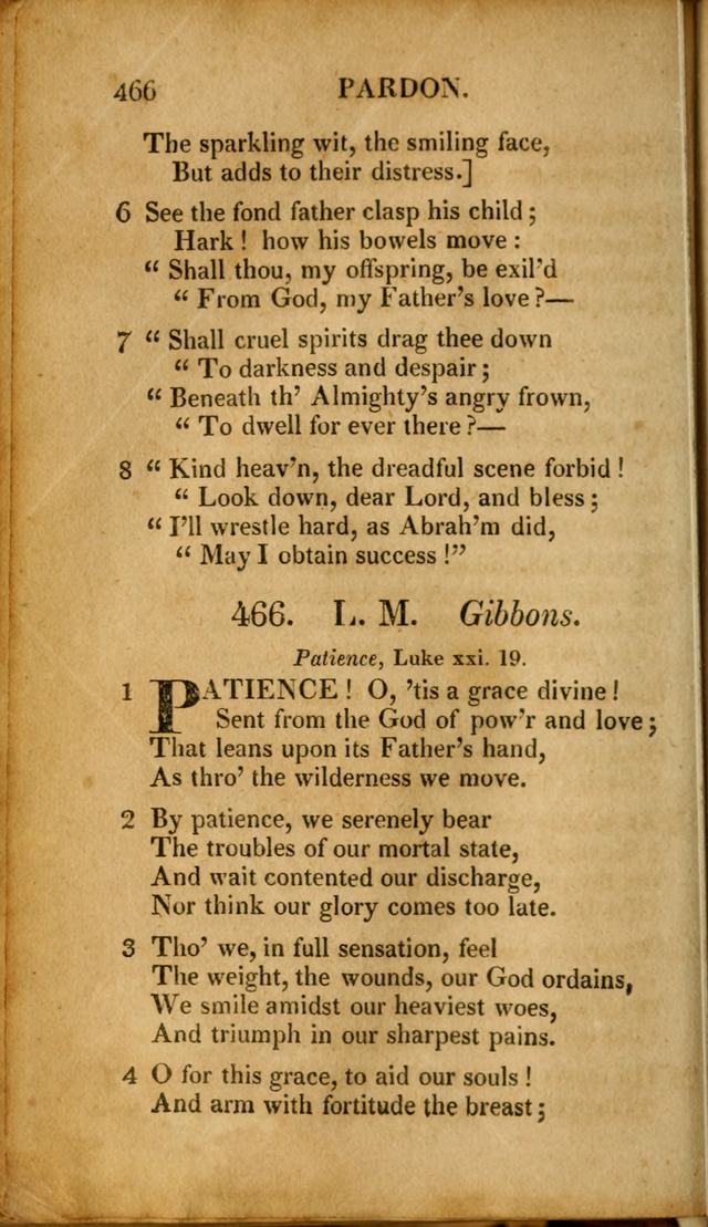 A New Selection of Nearly Eight Hundred Evangelical Hymns, from More than  200 Authors in England, Scotland, Ireland, & America, including a great number of originals, alphabetically arranged page 475