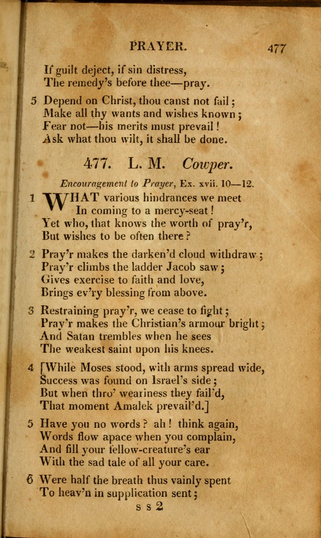 A New Selection of Nearly Eight Hundred Evangelical Hymns, from More than  200 Authors in England, Scotland, Ireland, & America, including a great number of originals, alphabetically arranged page 486