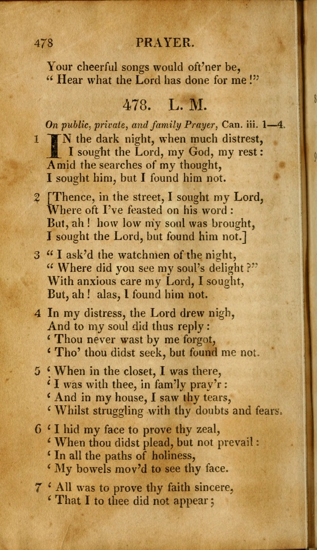 A New Selection of Nearly Eight Hundred Evangelical Hymns, from More than  200 Authors in England, Scotland, Ireland, & America, including a great number of originals, alphabetically arranged page 487