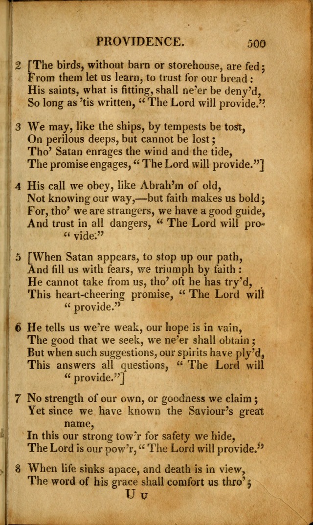 A New Selection of Nearly Eight Hundred Evangelical Hymns, from More than  200 Authors in England, Scotland, Ireland, & America, including a great number of originals, alphabetically arranged page 506