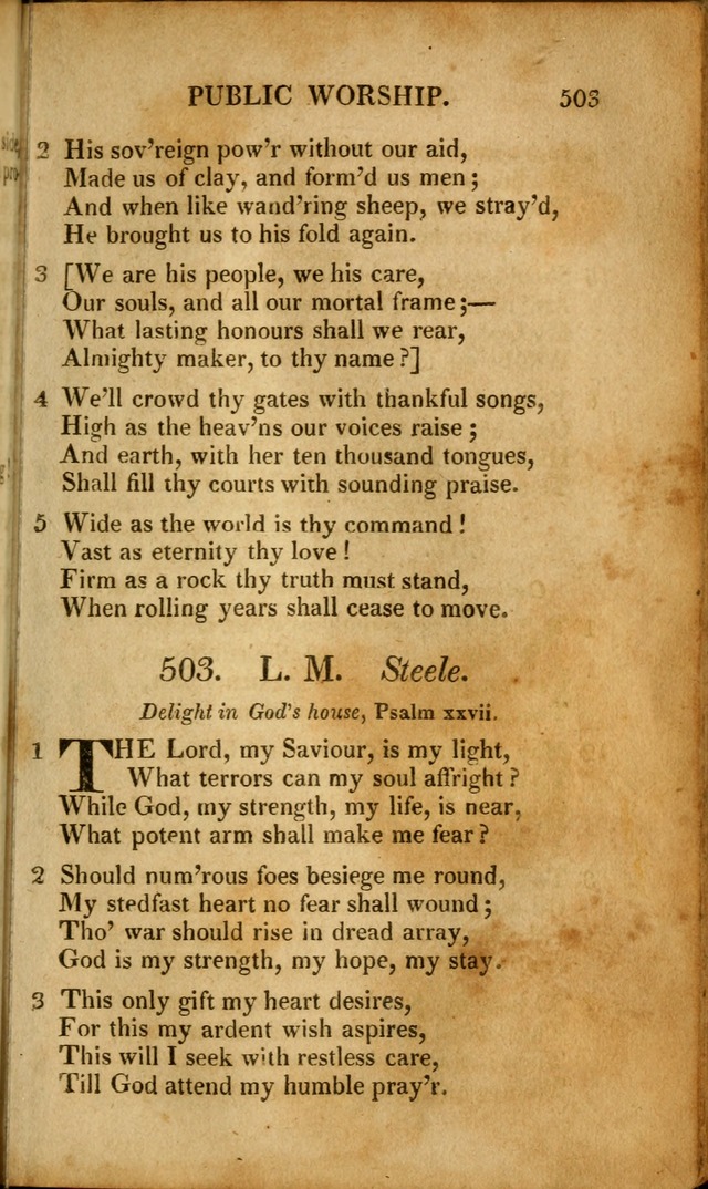 A New Selection of Nearly Eight Hundred Evangelical Hymns, from More than  200 Authors in England, Scotland, Ireland, & America, including a great number of originals, alphabetically arranged page 508