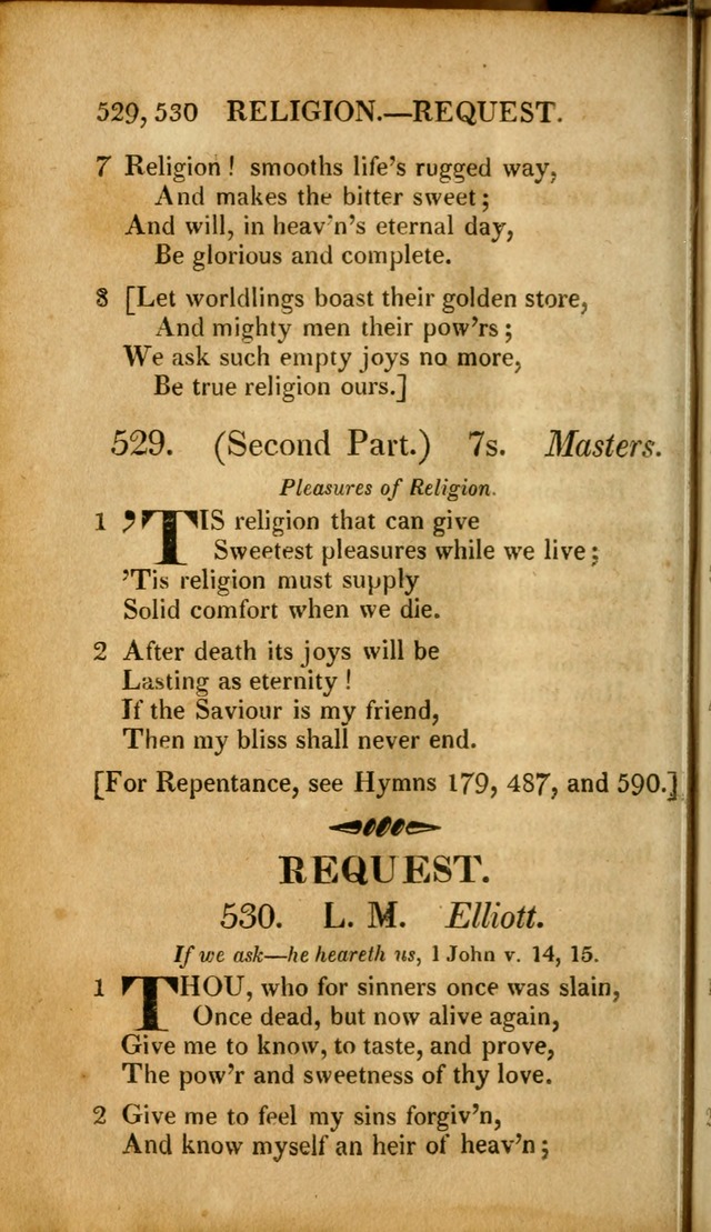 A New Selection of Nearly Eight Hundred Evangelical Hymns, from More than  200 Authors in England, Scotland, Ireland, & America, including a great number of originals, alphabetically arranged page 529