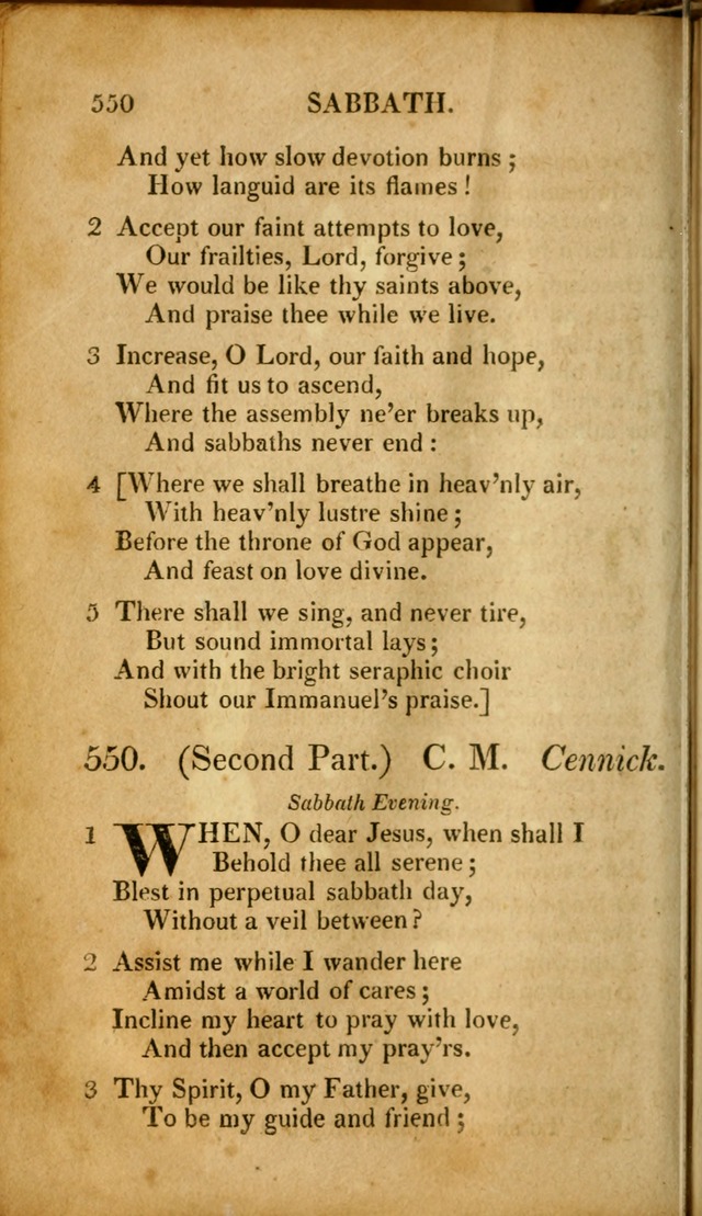 A New Selection of Nearly Eight Hundred Evangelical Hymns, from More than  200 Authors in England, Scotland, Ireland, & America, including a great number of originals, alphabetically arranged page 547