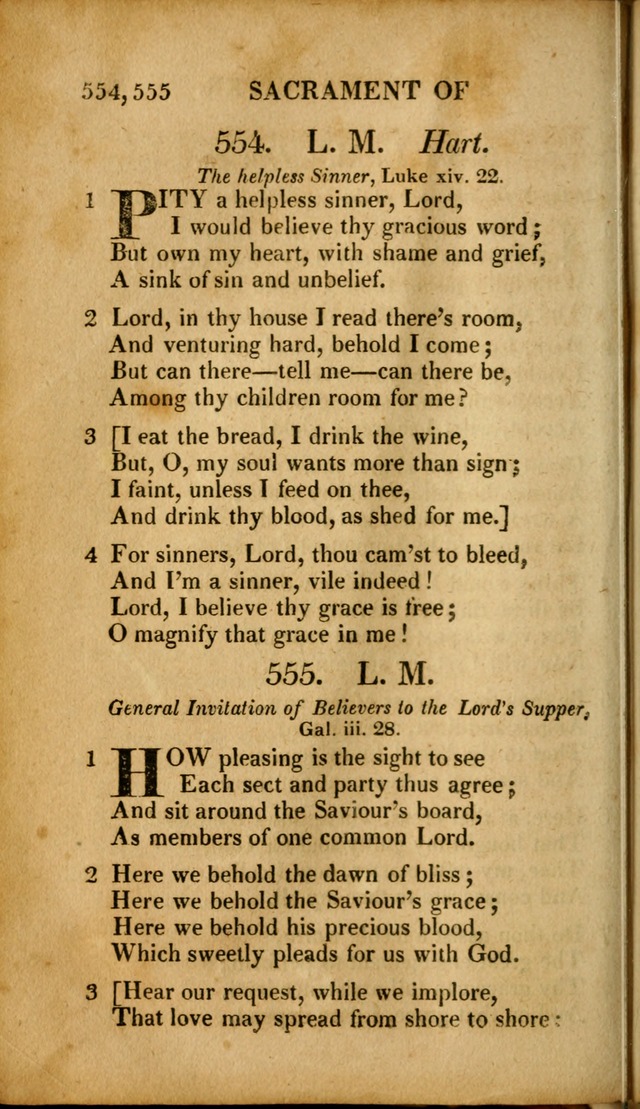 A New Selection of Nearly Eight Hundred Evangelical Hymns, from More than  200 Authors in England, Scotland, Ireland, & America, including a great number of originals, alphabetically arranged page 551