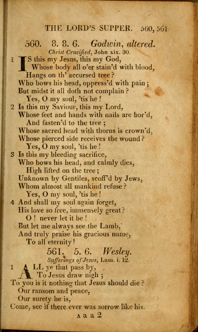 A New Selection of Nearly Eight Hundred Evangelical Hymns, from More than  200 Authors in England, Scotland, Ireland, & America, including a great number of originals, alphabetically arranged page 556