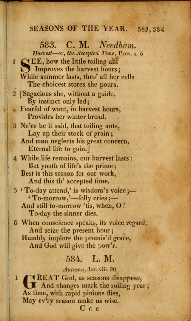 A New Selection of Nearly Eight Hundred Evangelical Hymns, from More than  200 Authors in England, Scotland, Ireland, & America, including a great number of originals, alphabetically arranged page 576