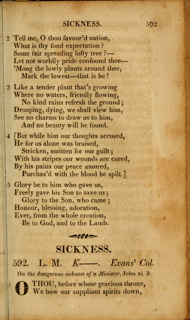 A New Selection of Nearly Eight Hundred Evangelical Hymns, from More than  200 Authors in England, Scotland, Ireland, & America, including a great number of originals, alphabetically arranged page 584