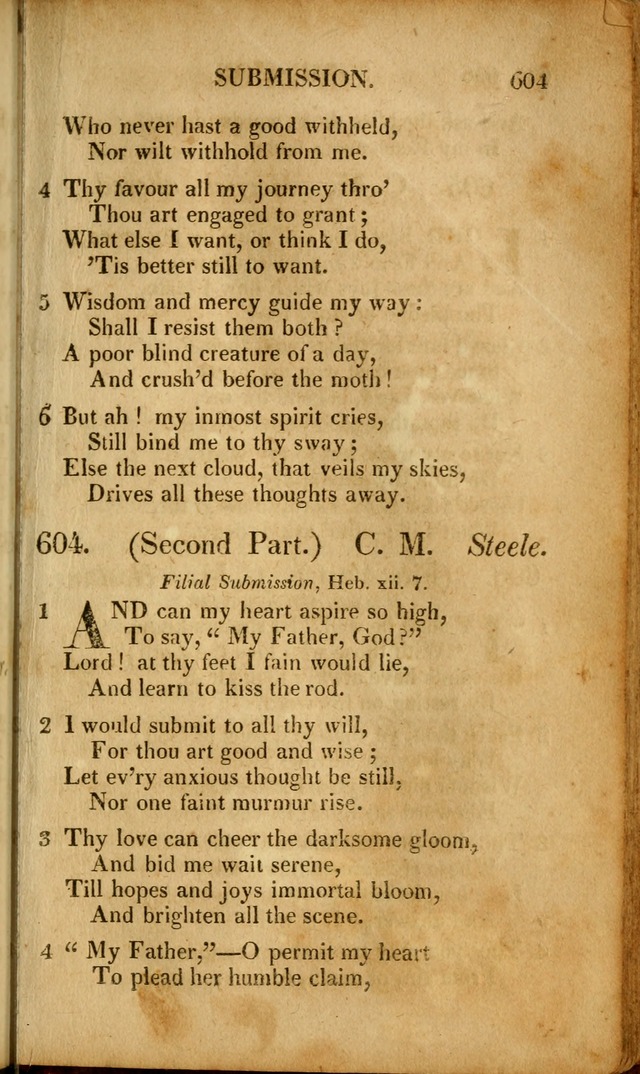 A New Selection of Nearly Eight Hundred Evangelical Hymns, from More than  200 Authors in England, Scotland, Ireland, & America, including a great number of originals, alphabetically arranged page 594