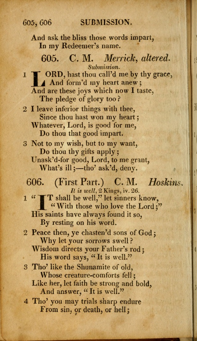 A New Selection of Nearly Eight Hundred Evangelical Hymns, from More than  200 Authors in England, Scotland, Ireland, & America, including a great number of originals, alphabetically arranged page 595