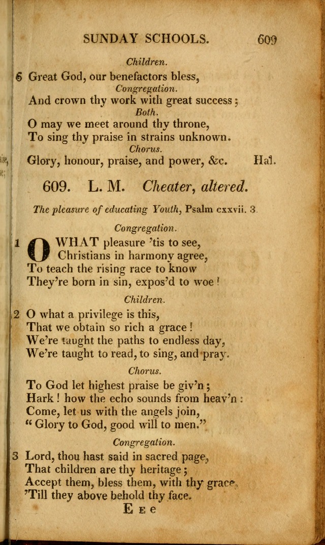 A New Selection of Nearly Eight Hundred Evangelical Hymns, from More than  200 Authors in England, Scotland, Ireland, & America, including a great number of originals, alphabetically arranged page 600