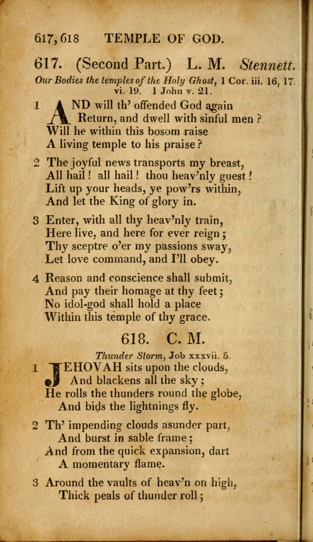 A New Selection of Nearly Eight Hundred Evangelical Hymns, from More than  200 Authors in England, Scotland, Ireland, & America, including a great number of originals, alphabetically arranged page 609