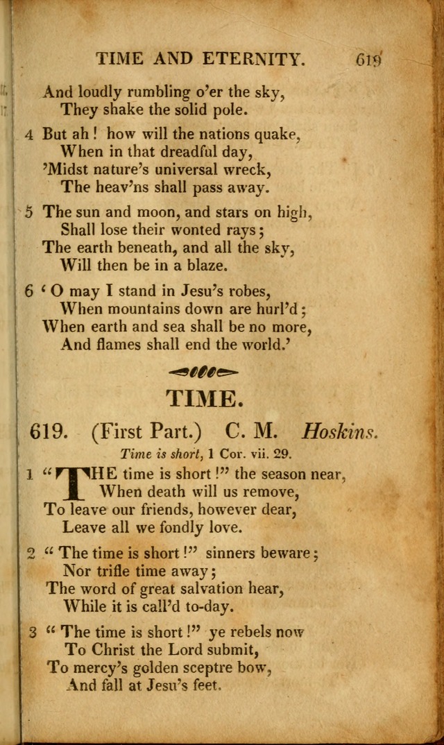 A New Selection of Nearly Eight Hundred Evangelical Hymns, from More than  200 Authors in England, Scotland, Ireland, & America, including a great number of originals, alphabetically arranged page 610