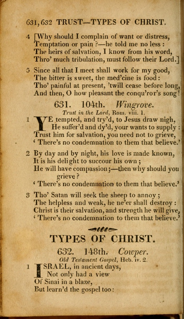 A New Selection of Nearly Eight Hundred Evangelical Hymns, from More than  200 Authors in England, Scotland, Ireland, & America, including a great number of originals, alphabetically arranged page 621