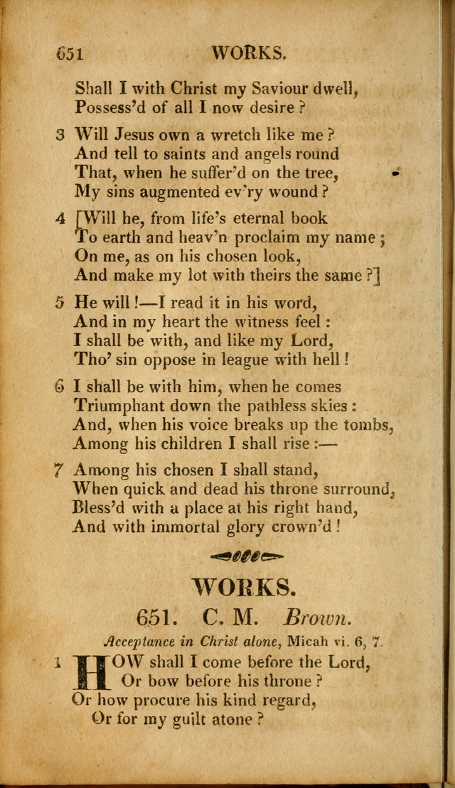 A New Selection of Nearly Eight Hundred Evangelical Hymns, from More than  200 Authors in England, Scotland, Ireland, & America, including a great number of originals, alphabetically arranged page 639