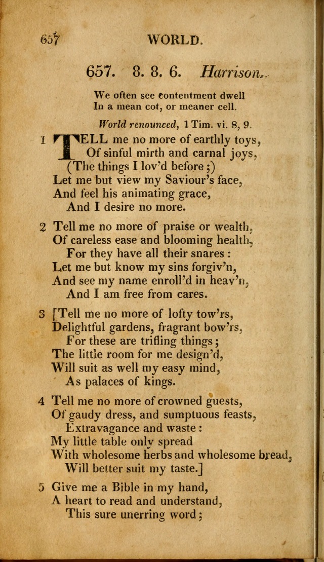 A New Selection of Nearly Eight Hundred Evangelical Hymns, from More than  200 Authors in England, Scotland, Ireland, & America, including a great number of originals, alphabetically arranged page 645