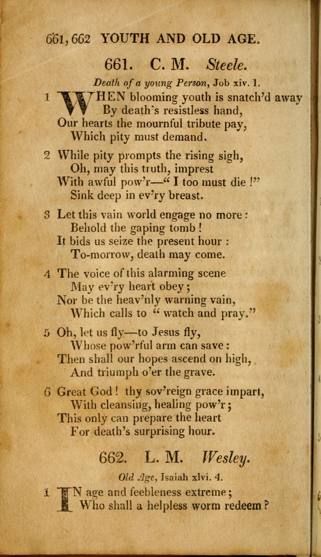 A New Selection of Nearly Eight Hundred Evangelical Hymns, from More than  200 Authors in England, Scotland, Ireland, & America, including a great number of originals, alphabetically arranged page 649