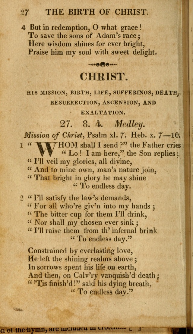 A New Selection of Nearly Eight Hundred Evangelical Hymns, from More than  200 Authors in England, Scotland, Ireland, & America, including a great number of originals, alphabetically arranged page 65