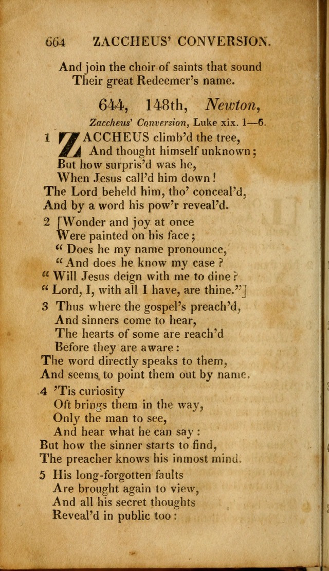 A New Selection of Nearly Eight Hundred Evangelical Hymns, from More than  200 Authors in England, Scotland, Ireland, & America, including a great number of originals, alphabetically arranged page 651