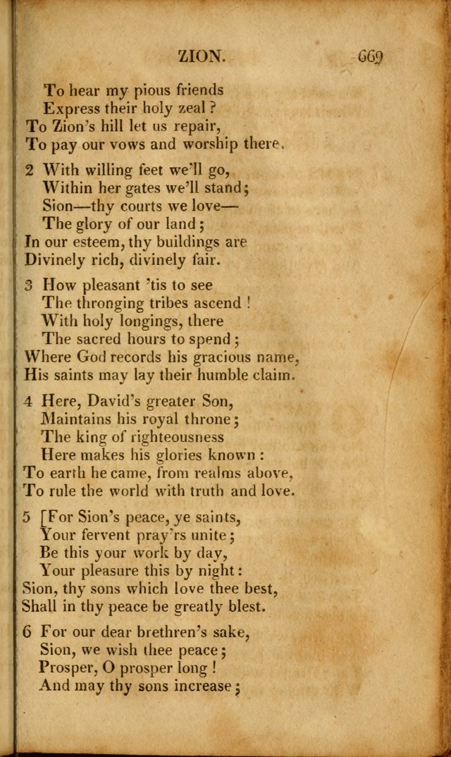 A New Selection of Nearly Eight Hundred Evangelical Hymns, from More than  200 Authors in England, Scotland, Ireland, & America, including a great number of originals, alphabetically arranged page 656