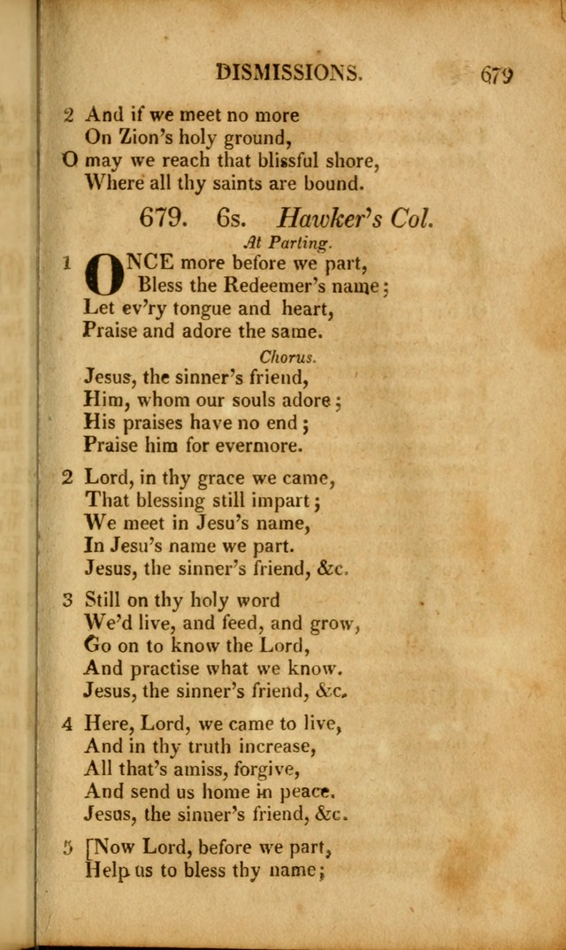 A New Selection of Nearly Eight Hundred Evangelical Hymns, from More than  200 Authors in England, Scotland, Ireland, & America, including a great number of originals, alphabetically arranged page 662